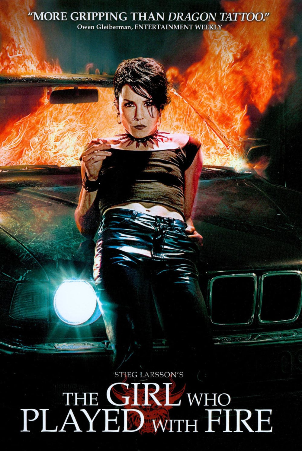 постер Девушка которая играла с огнём